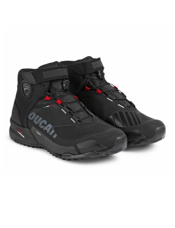 Zapatillas Deportivas De Moto Hombre Original Ducati City Negras 981087 - 1