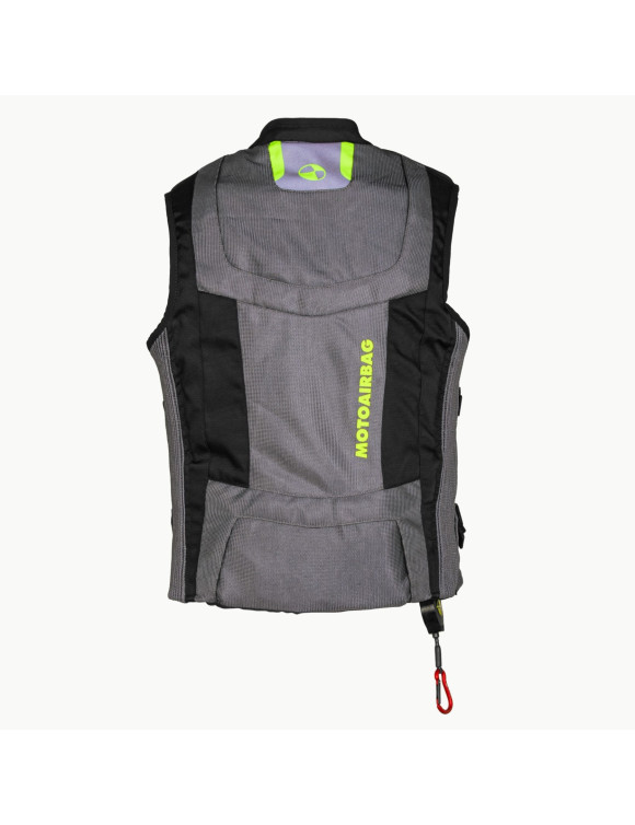 Gilet Airbag Moto Homme Motoairbag MAB V4 Modulaire Gris D4045G - 3