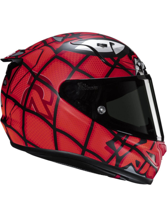 Casco Moto Integrale HJC RPHA12 Maximized Venom Marvel MC1SF Opaco/Lucido 1290710 - 3