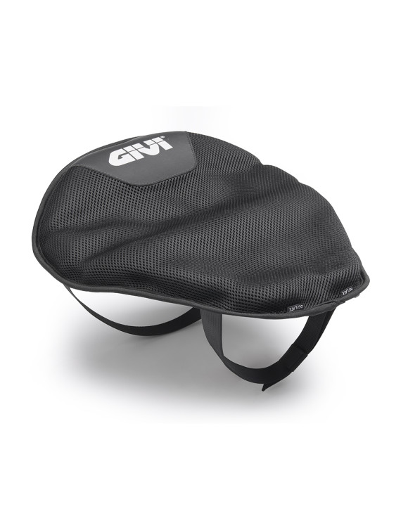Cuscino da Sella Universale ad Aria rivestito in Tessuto Traspirante, Nero - Givi S230 - 1