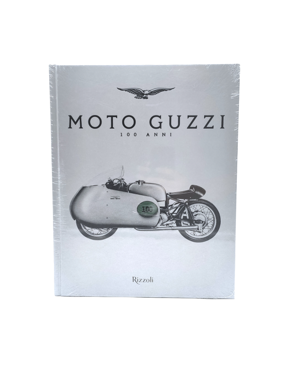 Livre de célébration « Centenaire » de Moto Guzzi - Produit officiel en italien - 607726M01 - 2