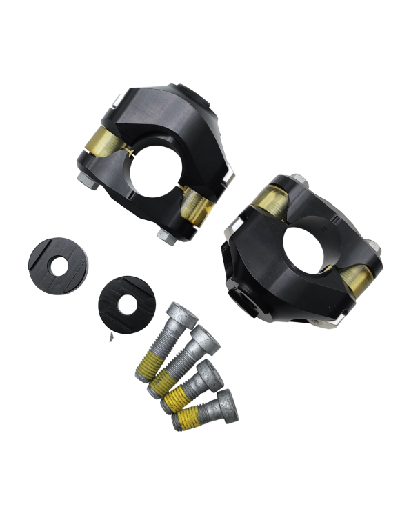 Paire de supports de guidon avec système PHDS, moto Beta Enduro RR / RR - 020.45.013.8000 - 2
