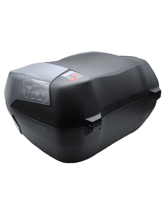 Baúl Moto 58L con Tapa Pintada en Gris, Reflectores Rojos - Givi V58NNG Maxia 5 - 6