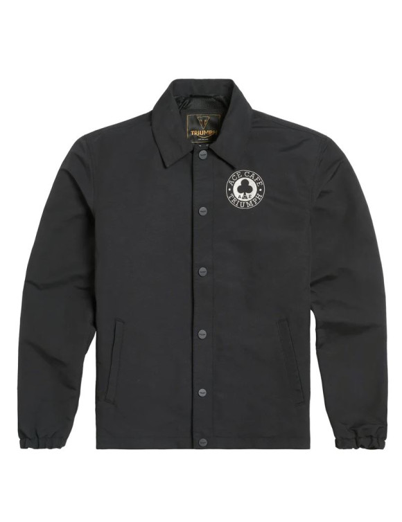 Giacca da Uomo Triumph Ace Coach Black MTES23801 - 1 Giacca da Uomo Triumph Ace Coach Black MTES23801 - 1