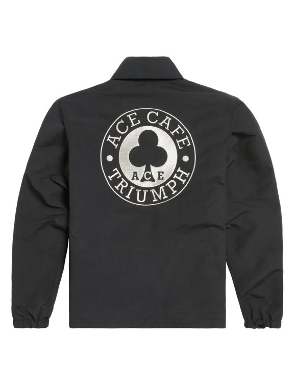 Triumph Ace Coach Men's Jacket Black MTES23801 - 3 Triumph Ace Coach Men's Jacket Black MTES23801 - 3