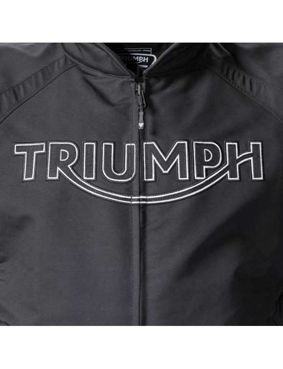 Blouson moto Triumph Triple Roadster noir pour homme MTES2209 - 3