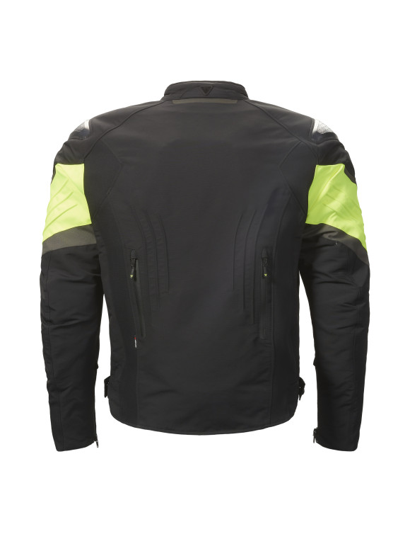 Giacca Moto da Uomo Triumph Triple Sports TriTech Black/Yellow MTES24003 - 3 Giacca Moto da Uomo Triumph Triple Sports TriTech Black/Yellow MTES24003 - 3