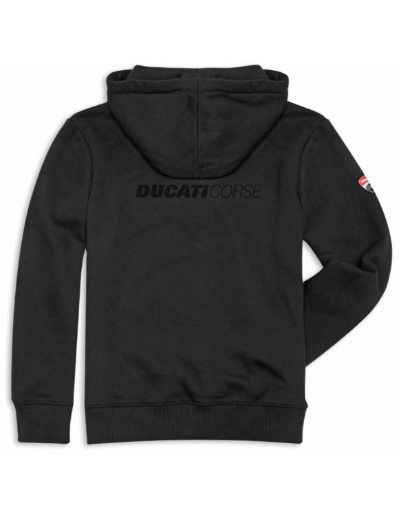 Sudadera Ducati Foggy 2.0 Hombre Negra 98771349 - 2