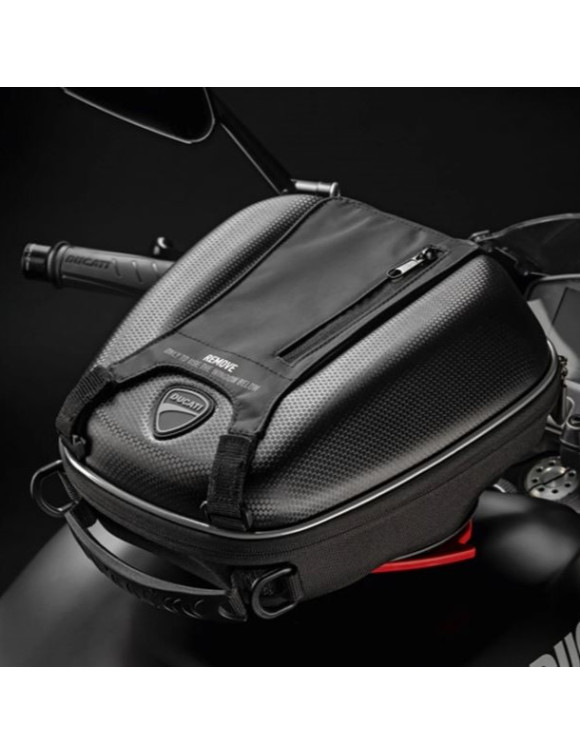 Tasche Tankrucksack + Flansch-Kit Ducati Monster und Super 96780262C-96780371A - 2