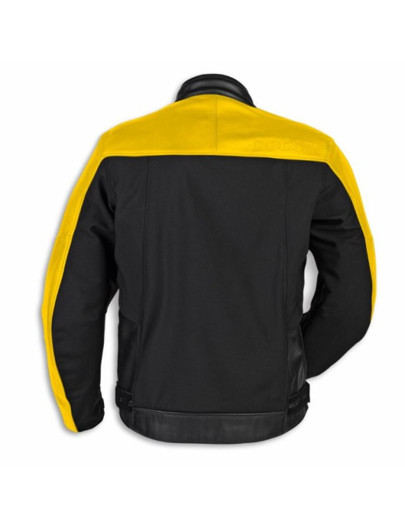 Veste de moto originale Ducati Logo C1 pour hommes, noir/jaune 9810899 - 2