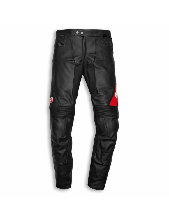 Pantaloni Moto da Uomo in Pelle Originali Ducati Company C4 Black 9810731 - 1 Pantaloni Moto da Uomo in Pelle Originali Ducati Company C4 Black 9810731 - 1