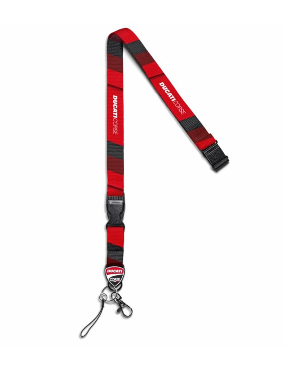 Portachiavi e Portapass Originale Ducati Corse 987709339 Rosso - 1