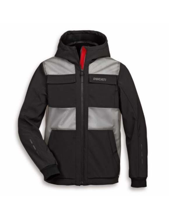 Veste de moto pour homme Original Ducait Overlay Y4T noir/gris 98108823 - 1