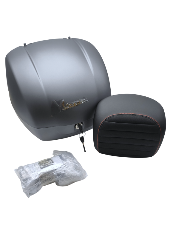 36L Topcase mit Rückenlehne, Mattgrau, CM273379 Vespa GTS / GTS Super - 2 36L Topcase mit Rückenlehne, Mattgrau, CM273379 Vespa GTS / GTS Super - 2