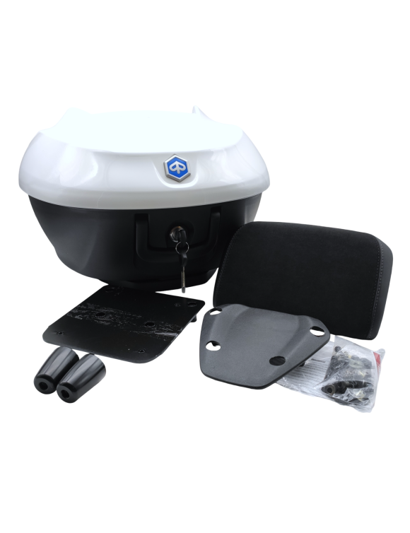 Set Bauletto 36L "Bianco Luna" Originale CM323312 Piaggio Beverly 300-400 HPE - 1