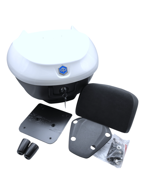 Set Bauletto 36L "Bianco Luna" Originale CM323312 Piaggio Beverly 300-400 HPE - 2