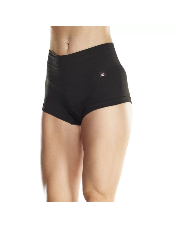 Sixs 4 Seasons technische Unterwäsche-Boxershorts für Damen, Schwarz F-BOX - 3