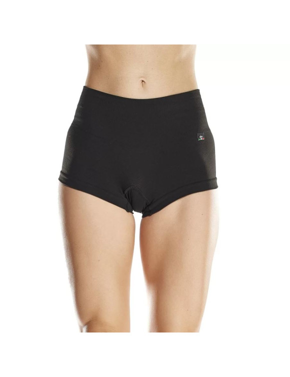 Sixs 4 Seasons technische Unterwäsche-Boxershorts für Damen, Schwarz F-BOX - 4