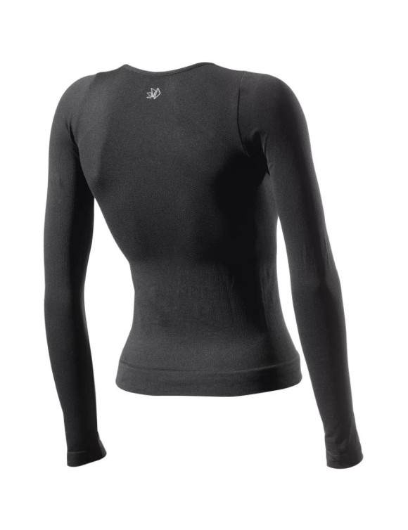 Maglia Intimo Tecnico Maniche Lunghe da Donna Sixs 4 Stagioni Black F-TS2 - 5