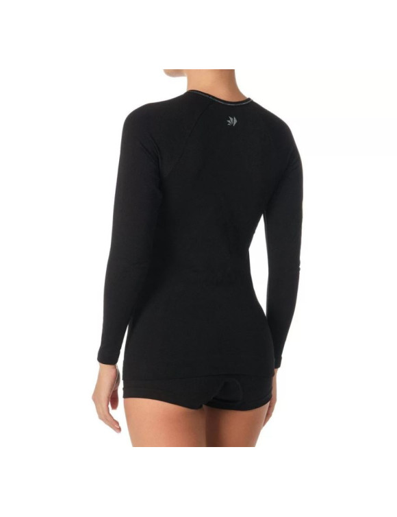 Maglia Intimo Tecnico Maniche Lunghe Unisex Sixs 4 Stagioni Black TS2B - 5