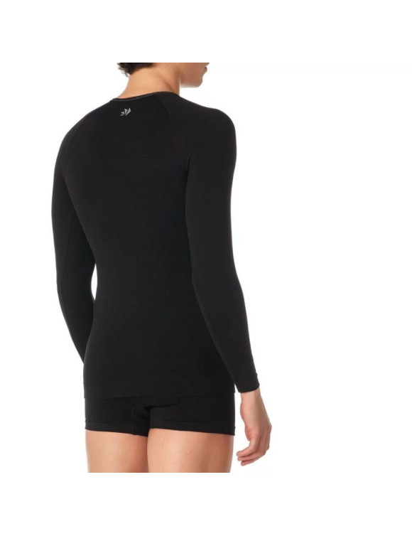 Maglia Intimo Tecnico Maniche Lunghe Unisex Sixs 4 Stagioni Black TS2B - 3