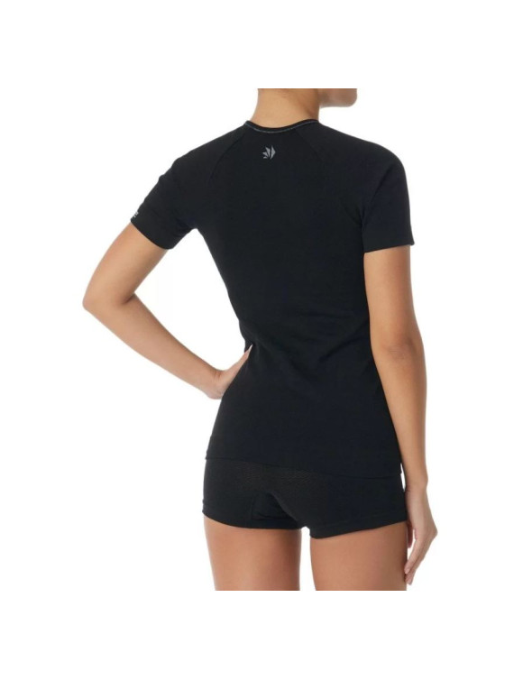 Uniesx Sixs 4 Seasons Chemise sous-vêtements techniques à manches courtes Noir TS1B - 2