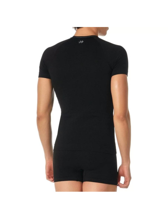 Uniesx Sixs 4 Seasons Chemise sous-vêtements techniques à manches courtes Noir TS1B - 4
