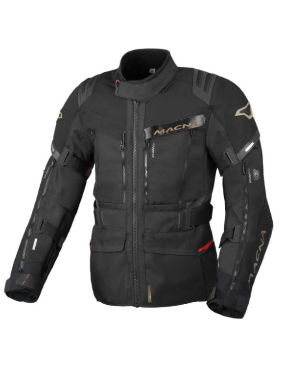 Macna Chieftane Black 4 Season Herren-Motorradjacke 1653029-101 - 1