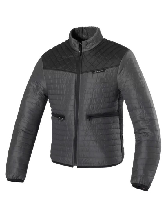 Clover Paris-2 Grey 1204 Thermo-Motorradjacke für Herren - 1
