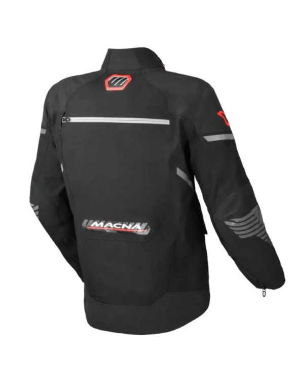 Touring Herren Motorradjacke Macna Synchrone Schwarz 1653019-101 - 3