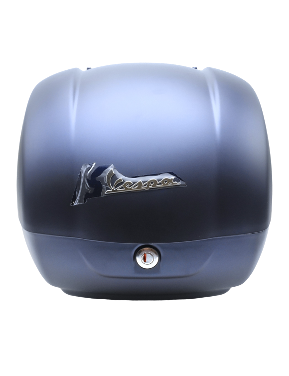 36L Top Case Matt Blue with Backrest, CM273385 Vespa GTS 125-300 - 2 36L Top Case Matt Blue with Backrest, CM273385 Vespa GTS 125-300 - 2