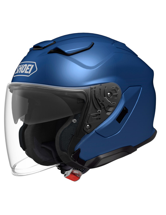 Casque de moto Jet Shoei J-Cruise 3 Bleu Mat1310029 - 1