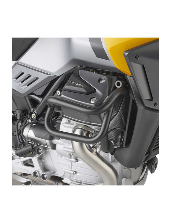 Coppia Paramotore Tubolare Nero, Givi TN8208 per MOTO GUZZI Stelvio 1000 - 1