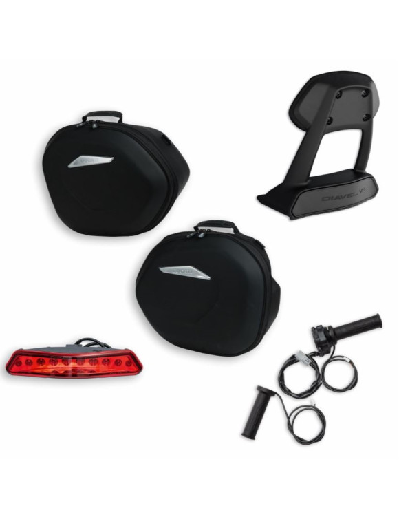 Kit d'accessoires de tourisme d'origine 97981321AA, Ducati Diavel V4 - 1