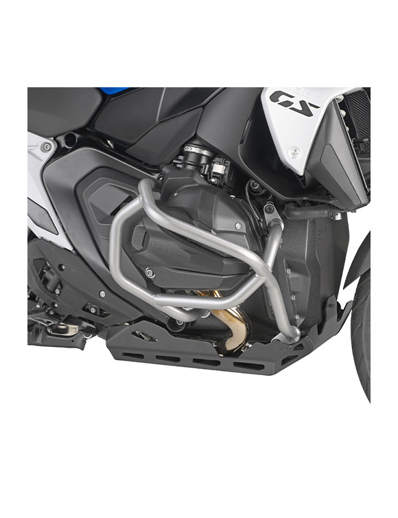 Par de Defensas de Motor Tubulares con Slider Plata, Givi TN5143SL, BMW R 1300 GS - 1 Par de Defensas de Motor Tubulares con Slider Plata, Givi TN5143SL, BMW R 1300 GS - 1