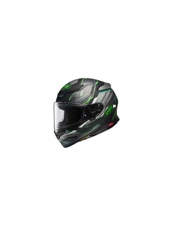 AIM Shoei NXR 2 Capriccio TC-4 Schwarz/Grün Matt Integral-Motorradhelm 1116121 - 1