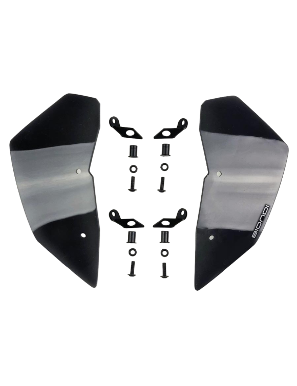 Par de Deflectores de Aire Humo Oscuro Rubio BI8010499 GUZZI V100 STELVIO MY24 - 1 Par de Deflectores de Aire Humo Oscuro Rubio BI8010499 GUZZI V100 STELVIO MY24 - 1
