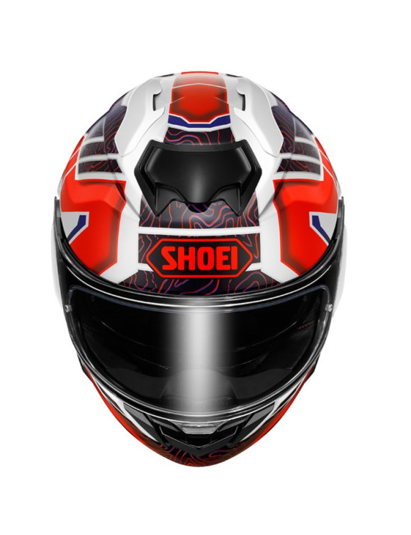 Casque de moto intégral Shoei GT-Air III Hike TC-10 blanc/rouge brillant 1120110 - 3 Casque de moto intégral Shoei GT-Air III Hike TC-10 blanc/rouge brillant 1120110 - 3