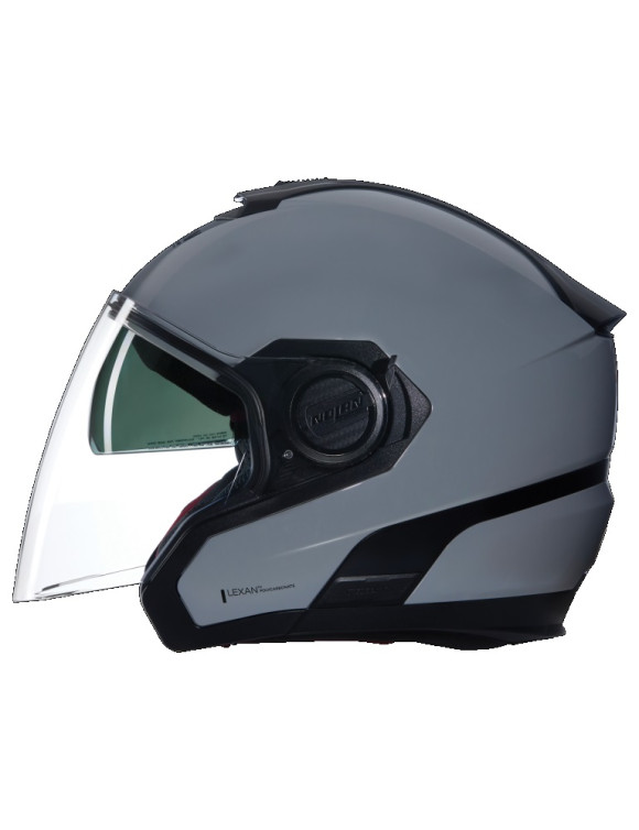Nolan N40-5 06 Classic Jet Motorcycle Helmet 303 Glossy Gray N4Z000007303 - 1 Nolan N40-5 06 Classic Jet Motorcycle Helmet 303 Glossy Gray N4Z000007303 - 1