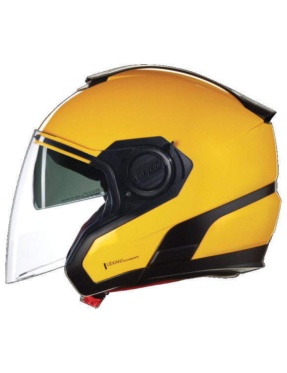 Nolan N40-5 06 Classic 306 Yellow Glossy Motorcycle Jet Helmet N4Z000007306 - 1