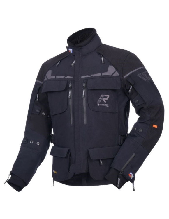 Adventure Herren-Motorradjacke Rukka Ecuado-R JKT Schwarz 70220722R999 - 1