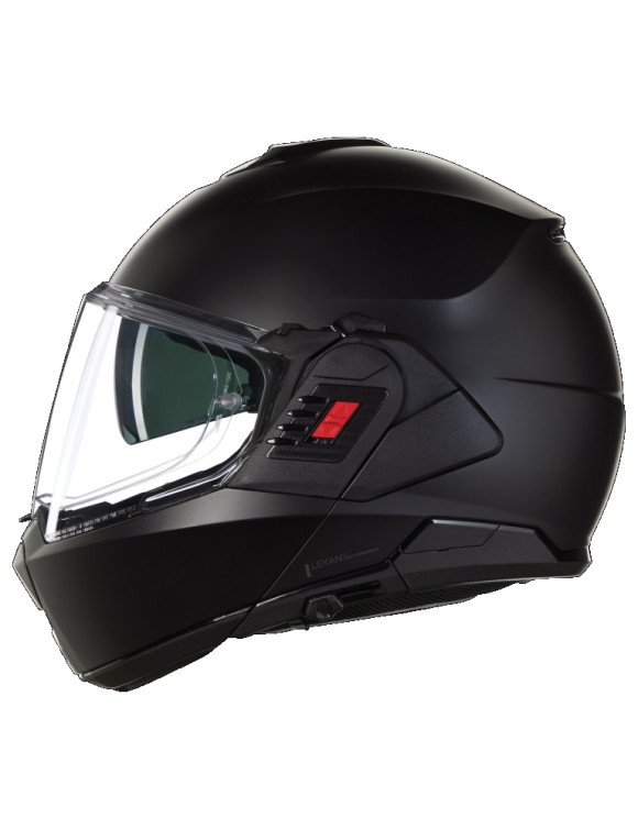 Nolan N120-1 Classico 302 Matte Black Modular Motorcycle Helmet N1F000007302 - 1