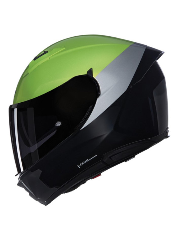 Nolan N60-6 Integral-Motorradhelm, Sonderlackierung 341 glänzendes Schwarz/Grün N66000730341 - 1 Nolan N60-6 Integral-Motorradhelm, Sonderlackierung 341 glänzendes Schwarz/Grün N66000730341 - 1