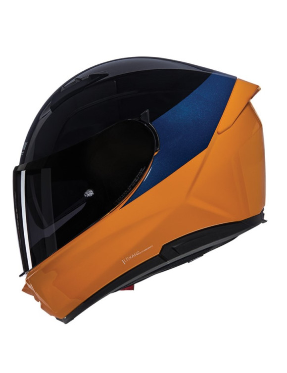 Casque de moto intégral Nolan N60-6 Peinture spéciale 342 Noir brillant/Orange N66000730342 - 1