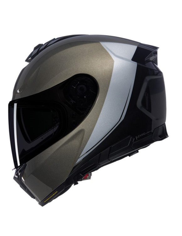 Nolan N80-8 Sonderlackierung 342 Glänzend Grau/Schwarz Integral-Motorradhelm - 2
