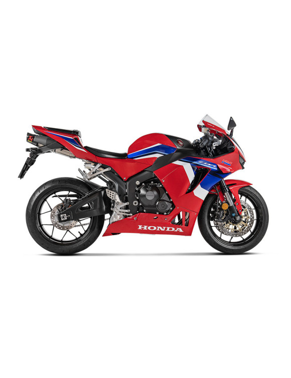 Escape de titanio Akrapovic S-H6SO17-HACT Slip-On Euro 5 para CBR 600RR 2024 - 2