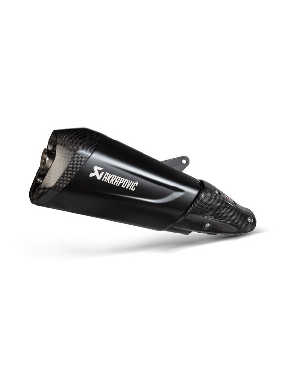 Escape negro Akrapovic homologado Slip-On para Vespa GTS 300 - 1