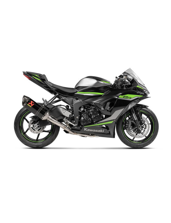 Kit de escape Akrapovic Full Racing Line para ZX-6 R 636 2024 - 2