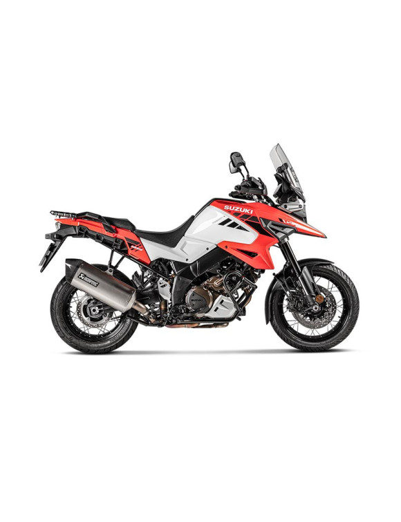 Escape de titanio Akrapovic Slip-On homologado para V-Strom 1050 - 2