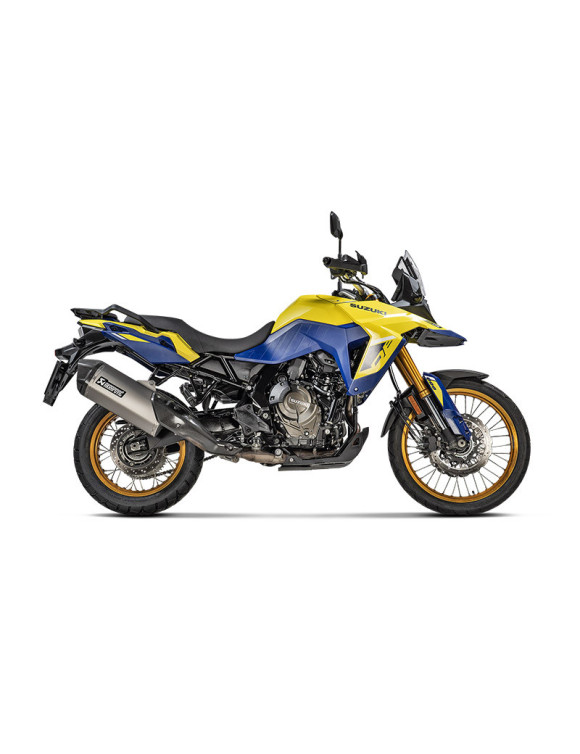 Akrapovic Slip-On Euro 5 Titanium Exhaust for V-Strom 800DE - 2 Akrapovic Slip-On Euro 5 Titanium Exhaust for V-Strom 800DE - 2